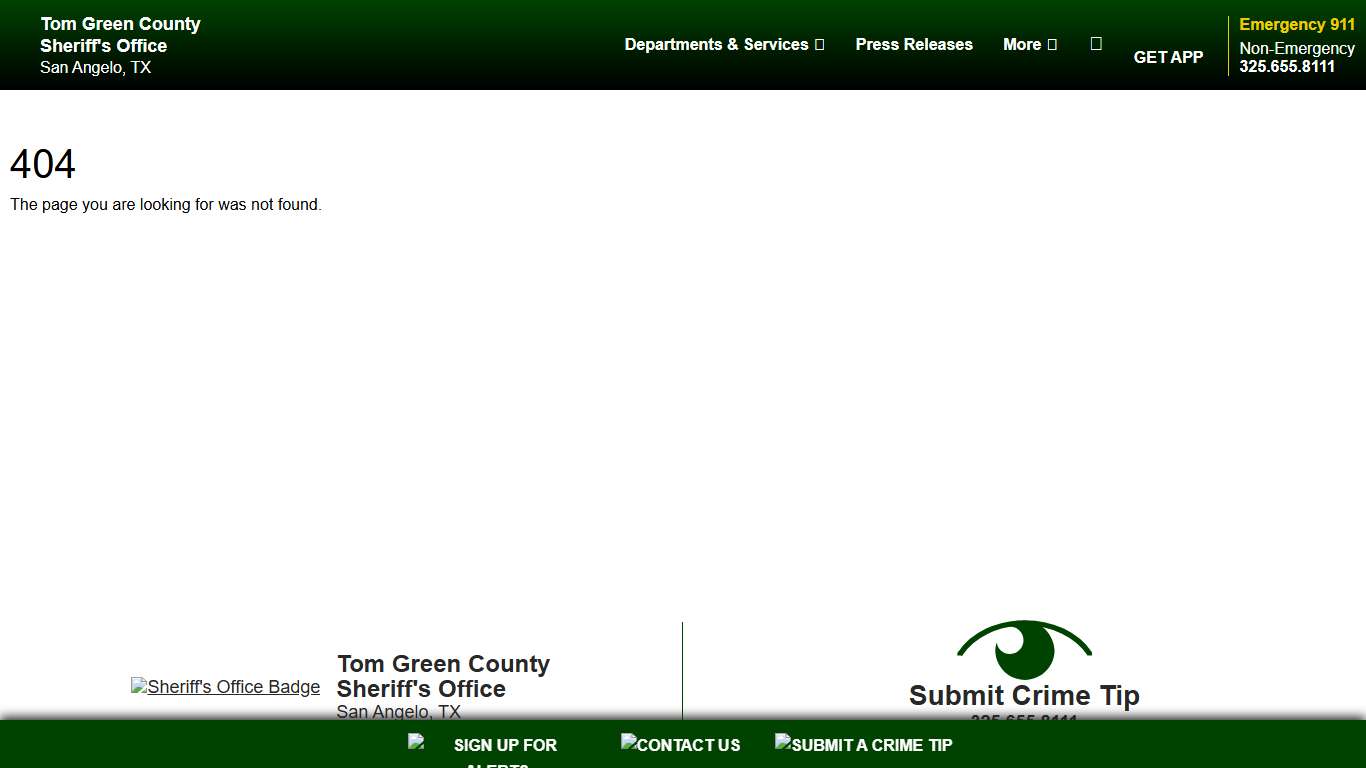 404 - Page Not Found